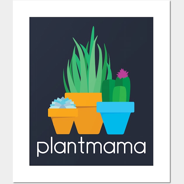 Plant Mama Wall Art by jkwatson5